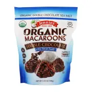 Jennies Organic Macaroons, Double Chocolate with Sea Salt, 5.25 Ounces