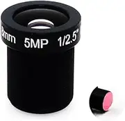 HD CCTV Camera Lens 8mm 5 Megapixel M12 X P0.5 Interface 1/2.5 Inch F2.0 with 650nm IR Filter for Security Camera