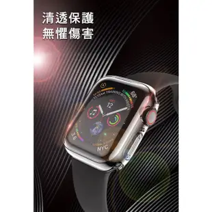 for Apple Watch 7 裸機質感 透明全包覆 TPU軟質 防摔錶殼 (蘋果手錶保護套 保護殼 殼套 錶殼)