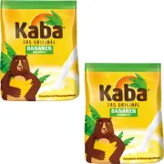 KABA milk drink mix BANANA -40 servings / 2 Refill Bags -FREE SHIP