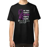 In This Family No One Fights Alone Pancreatic Cancer Awareness T-shirt