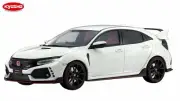 New Acme x Kyosho 1:18 Scale Resin 2017 Honda Civic Type-R (White) KSR18029W-B