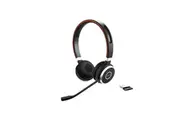 Jabra Evolve 65 SE MS Stereo Wireless Bluetooth Headset with Link 380a, Microsoft Certified