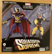 2 Pack Hasbro Marvel Legends Squadron Supreme Marvel's Nighthawk and Blur NIB