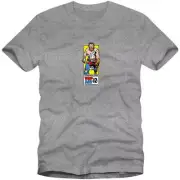 Strangelove Skateboards Sean Cliver Apocalypse Dude Gray T-Shirt