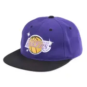 Mitchell & Ness Men's Los Angeles Lakers Team Adjustable Snapback Cap