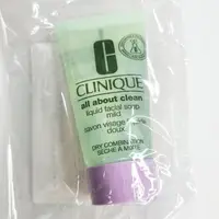 在飛比找蝦皮購物優惠-CLINIQUE 倩碧 三步驟洗面膠 30ml 溫和型 台灣