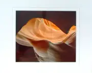 "Antelope Canyon 671" Photographic Print Double- Matted to fit 11" x 14" Frame