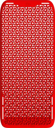 John Doe XTM-3D, back protector Level-1 , color: Red , size: L