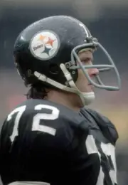 Offensive Lineman Gerry Mullins Of The Pittsburgh Steelers Nfl 1976 OLD PHOTO