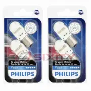 2 pc Philips Brake Light Bulbs for Audi 100 Series 4000 4000 Quattro 5000 A1 mg