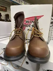 Red Wings Boots,Men’s 16d,#1212-1, USA,NOS Soft Toe. Vintage Logger,Super Sole