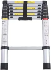 Trade Right Multipurpose Ladder Telescopic Aluminum Extension Safe Single-Side