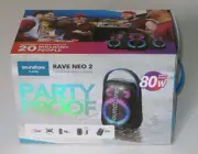 Soundcore RAVE NEO 2 Portable Bluetooth Wireless Speaker Waterproof 80W — NEW