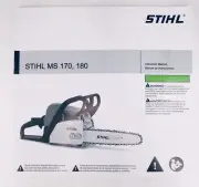 Stihl MS170 MS180 Instruction Owner's Manual