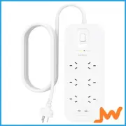 Belkin 6-Outlet Surge Protector With 2m Cord USB-C