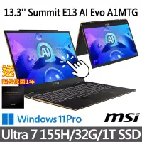 在飛比找博客來優惠-msi微星 Summit E13 AI Evo A1MTG-