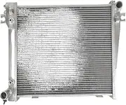 Aluminum Radiator Compatible For BMW 3 E30 320i 323i 325i 325ix 325e M20 1982-1993 Auto