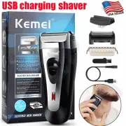 Men's Electric Shaver Trimmer Razor Rechargeable Hair Beard Shaving Machine USA