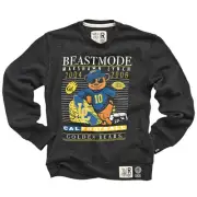 Men's Roots of Fight Marshawn Lynch Black Cal Bears Beastmode Tri-Blend Pullover