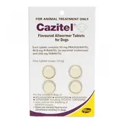 Cazitel Worming Tablets 10kg Dog 4pk