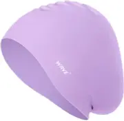 Long Hair Ear-Protecting Swimming Cap Waterproof Silicone Sports Adult Unisex