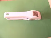 White Garlic Presser Easy Clean Plastic Crusher Squeezer Masher Mincing
