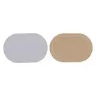 Stylish Waterproof Oval Placemats Non Slip Stain Resistant Dining Table Mats