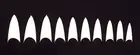 20 100 500 Stiletto Pointed Pointy Almond False Nail Tips Fake Acrylic Vampire