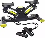 Steppers for Exercise Workout, Up-Down Step Machine with LCD Display and Arm Training Bands, Mini Stepper Exercise Machine, Stair Stepping Fitness Exercise, for Home Gym