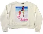 Barbie Cream ‘apres-ski you later’ pullover sweatshirt size Large Brand New