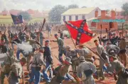 Bradley Schmehl BEDLAM IN THE BRICKYARD S/N Gettysburg Civil War Retail $195