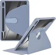 Tablet PC Cases Cover Case Compatible with Nokia T20,360° Rotating Stand Smart Tablet Cover,Hard PC Back Shell Slim Case Hard Shell Folio Case Cover,Auto Sleep/Wake Tablet Case(Lavender)