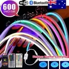 1M-20M LED Strip Neon Rope Lights Dimmable Waterproof DC 12V Tube Bar Sign Light
