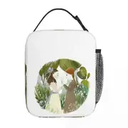 c580 Anne Of Green Gables Lunch Bags Insulated Lunch Tote Waterproof Bento Box Leakproof Picnic Bags for Woman Work Children School k580