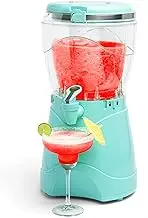 Nostalgia UKNMSB1AQ6A Machine, Makes 1 Gallon of Drinks, Easy-Flow Spout, with Carry Handle, Aqua