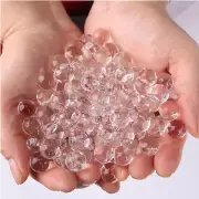 Oksoar 70,000 Clear Water Gel Beads for Vases, Tansparent Water Gel Beads for...