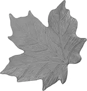 FUNOMOCYA Maple Leaf Cast Iron Stepping Stone Garden Decor Outdoor Walkway Stone Lawn Decorative Paver