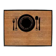 Grow It Eat It Repeat - Funny Novelty Doormat Man Cave Floor mat