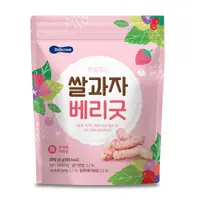 在飛比找PChome24h購物優惠-韓國 BEBECOOK 寶膳 智慧媽媽綜合莓果米棒 25g