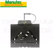 MANTUC JERRY CAN HOLDER - BOLT ON VERSION - NO SIDE FLANGES - HAMMERTONE