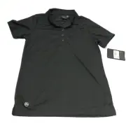 Stormtech Performance Mens Polo Shirt Size M Black Shortsleeve Solid PG-1W NWT