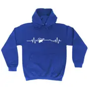 Electric Guitar Pulse - Funny Novelty Hoodies Hoodie
