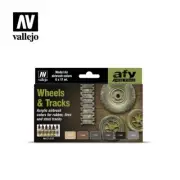 Wheels & Tracks 6 colors set 71213 VALLEJO