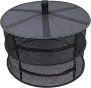 Abaodam 1Set Outdoor Drying Net Herb Dryer Rack with Enclosed Zipper Design Portable Camping Mesh for Efficient Drying Durable and for Outdoor Use