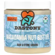Dastony, Macadamia Nut Butter, Crunchy, 8 oz (227 g)