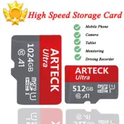 High Speed TF Card 128G 256G Memory Card Monitoring Dash Cam Mobile SD Card