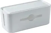 Cable Box Organizer - TV Wire Concealer Cable Box Organizer - Computer USB Hub System Cover with Dustproof Lid for Desk, Home, Office