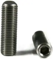 Stainless Steel Socket Set Screw 100-#4/40 x 1/4