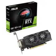 ASUS nVidia GeForce RTX3050-O6G-LP-BRK RTX 3050 LP BRK OC Edition 6GB GDDR6 1507 MHz Boost Clock, RAM 14Gbps, xDP, 1xHDMI